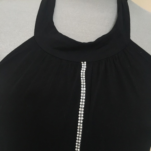 ISO Black Halter Top OSFA - Picture 2 of 6
